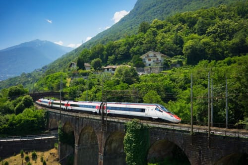 isvicre tren yolcu ve nakliye